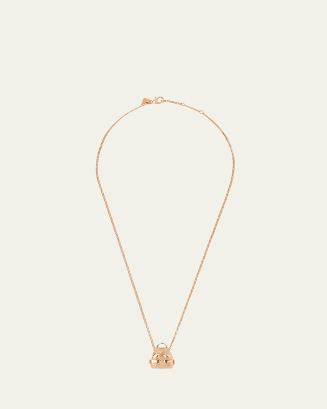 Re-Nylon Backpack Mini Charm Necklace